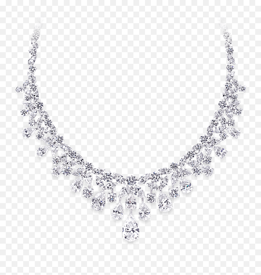 Transparent Background Diamond Jewelry Png - Diamond Necklace Png Emoji,Diamond Transparent