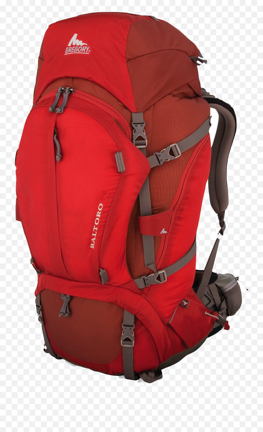 Red Backpack Png Image - Gregory Baltoro 75 Emoji,Transparent Backpack