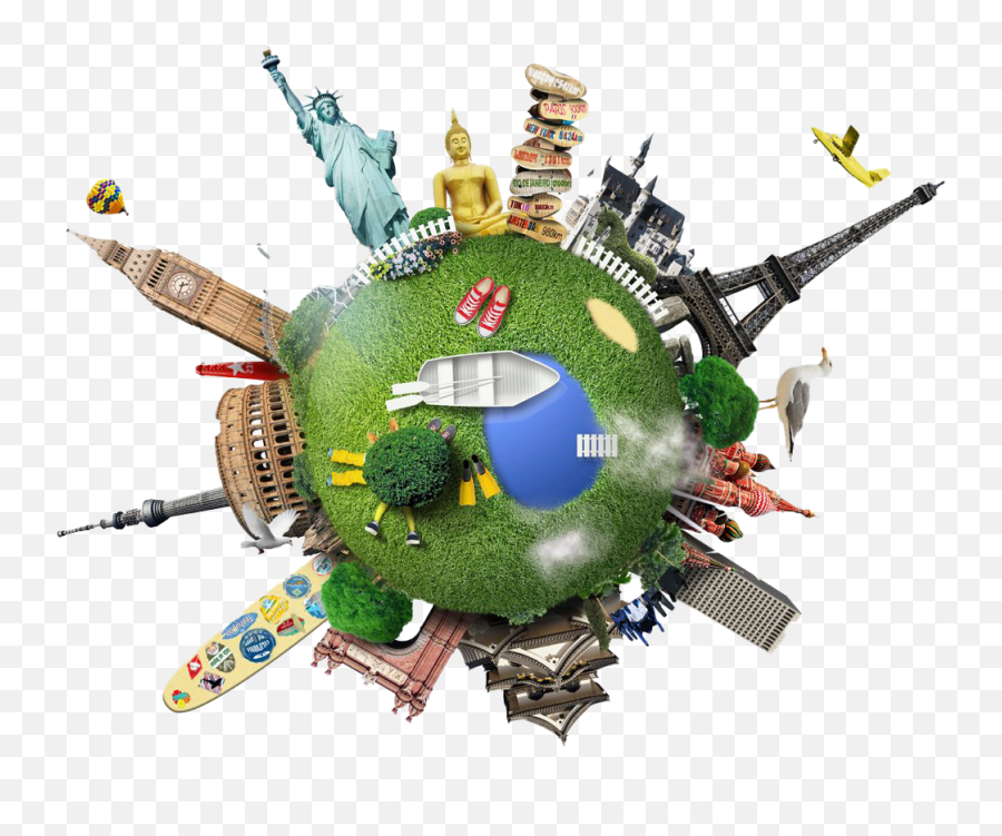 Travel Globe Png Transparent - Tourism Emoji,Globe Png