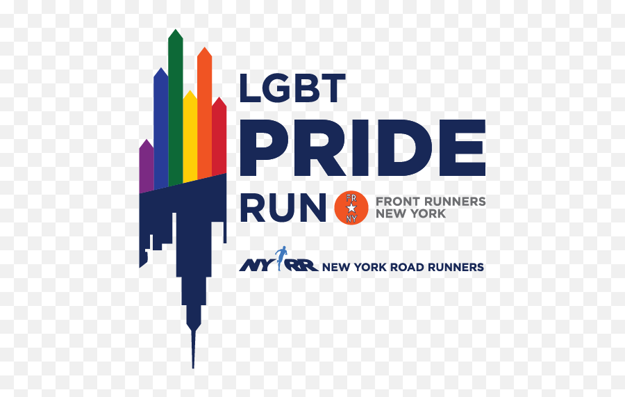 Front Runners New York Lgbt Pride Run 5m - Vertical Emoji,Lgbt Logo