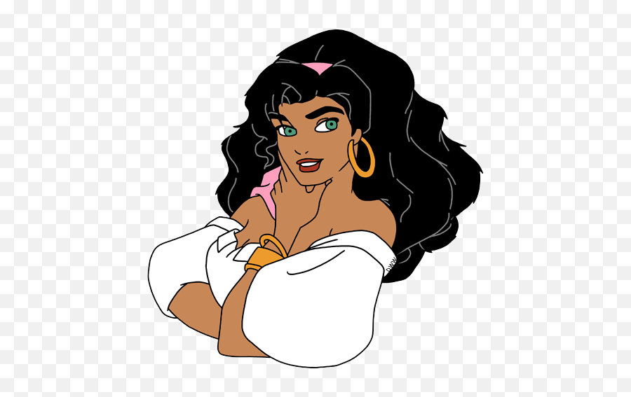 Esmeralda Clip Art Disney Clip Art Galore - Esmeralda Clipart Emoji,Wonder Women Clipart