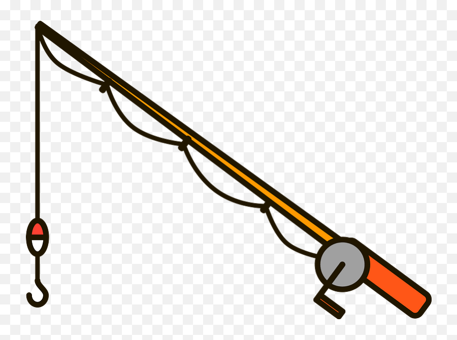 Fishing Rod Clipart - Fishing Rod Clipart Emoji,Fishing Rod Clipart