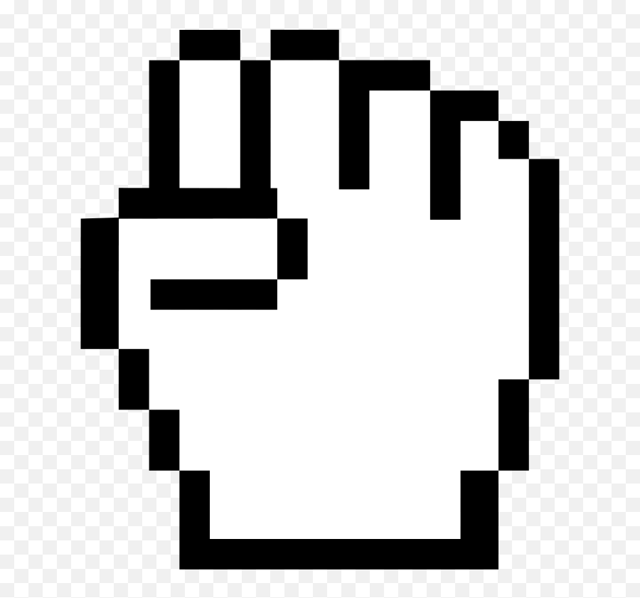 Mouse Pointer Fist Clipart - Drag Cursor Png Emoji,Fist Clipart