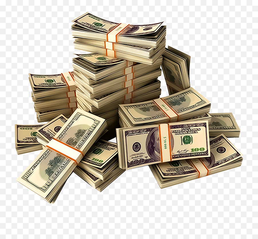 Download Stacks Of Money Png Png Image - Transparent Stacks Of Money Emoji,Money Png