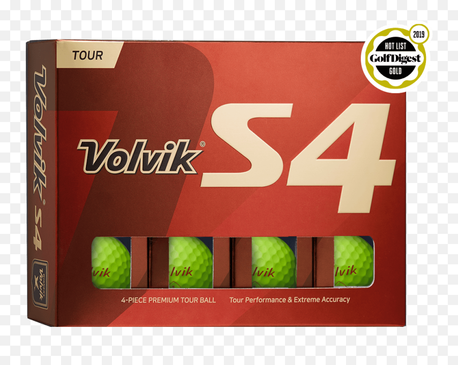 Tour S4 Volvik Custom Urethane Golf Balls - Horizontal Emoji,Golf Ball Logo