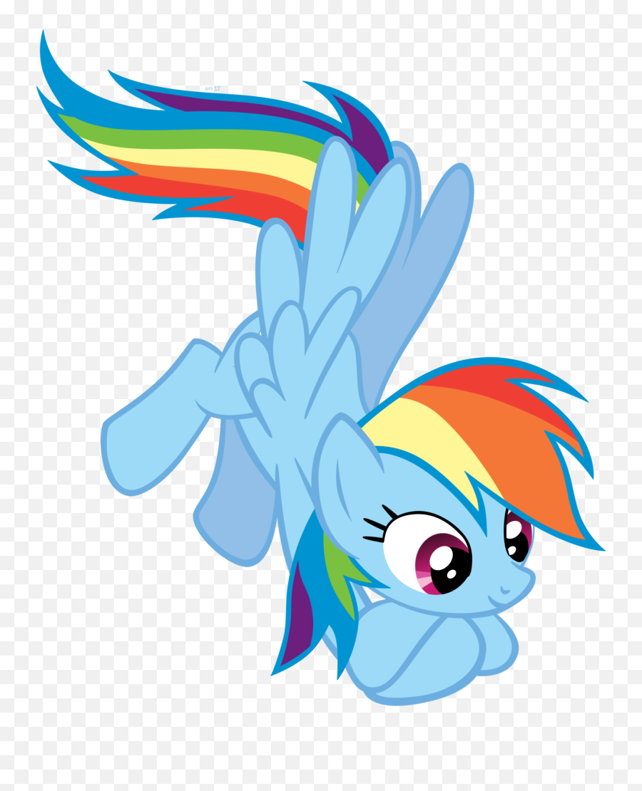 Transparent Rainbow Dash Png Download - Rainbow Dash Aesthetic Png Emoji,Rainbow Dash Transparent