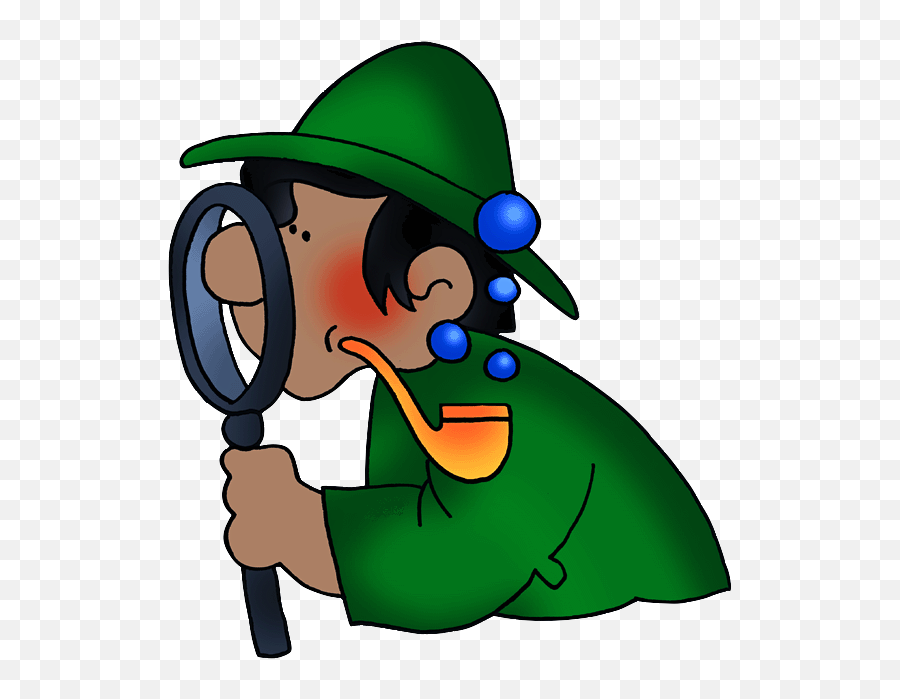 Kid Detective Clipart Free Clipart - Inferred Clipart Emoji,Investigator Clipart