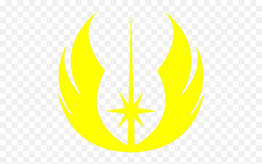 Star Wars Jedi Order Logo Hd Png - Star Wars Jedi Logo Yellow Emoji,Jedi Logo