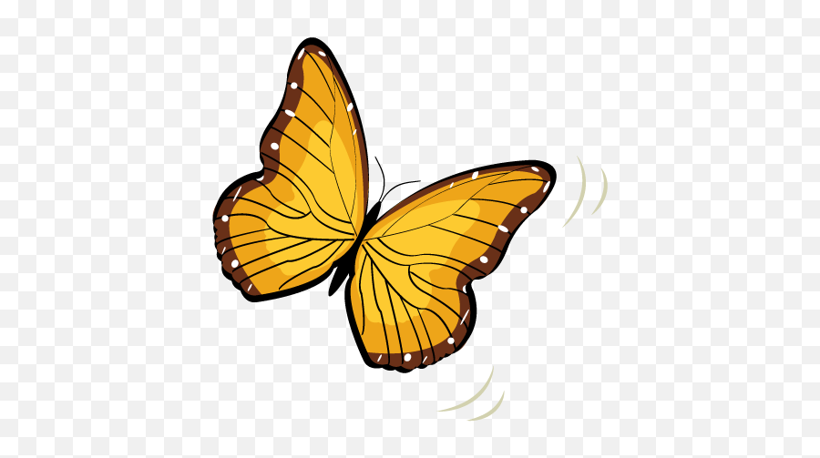 Yellow Butterfly Png Emoji,Yellow Butterfly Png
