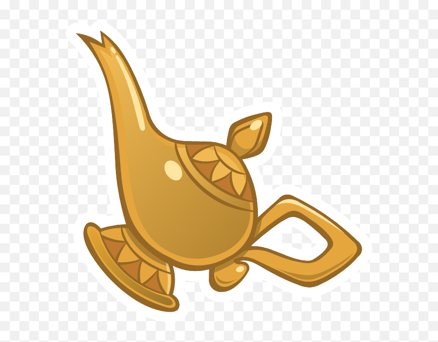 Aladdin Genie Lamp Sticker Emoji,Genie Lamp Clipart