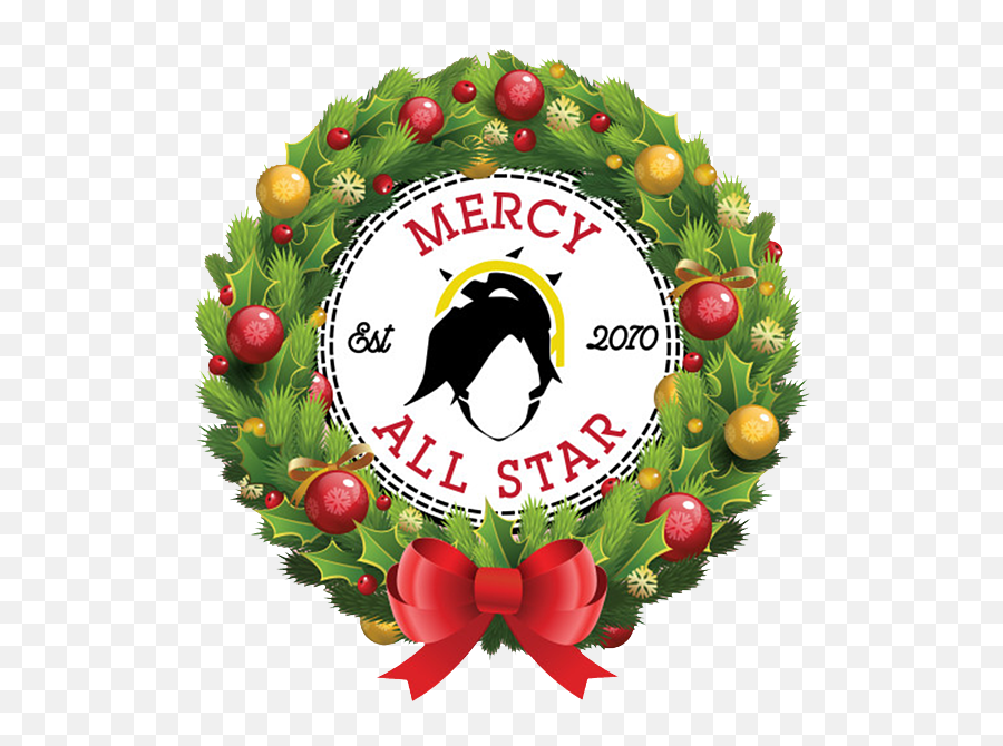 Christmas All Star Overwatch Mei Wreath Puzzle Emoji,Overwatch Clipart