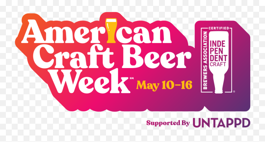 American Craft Beer Week 2021 Assets - Brewers Association Emoji,Untappd Logo