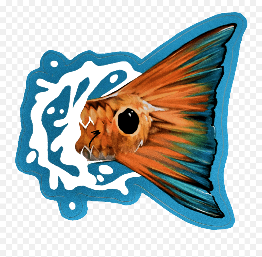 Brandon Finnorn Redfish Tail Splash Sticker Emoji,Tarpon Clipart