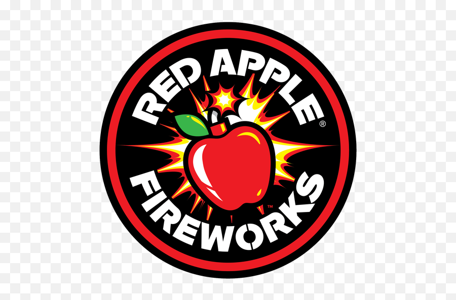 Red Apple Fireworks - Fireworks Store Emoji,Fireworks Logo