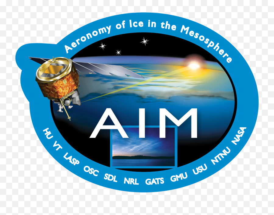 Aim Logo - Aim Satellite Emoji,Nasa Logo