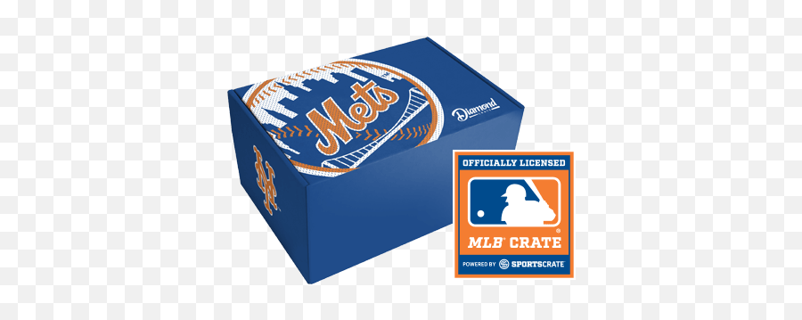 New York Mets Diamond Crate - Packet Emoji,New York Mets Logo