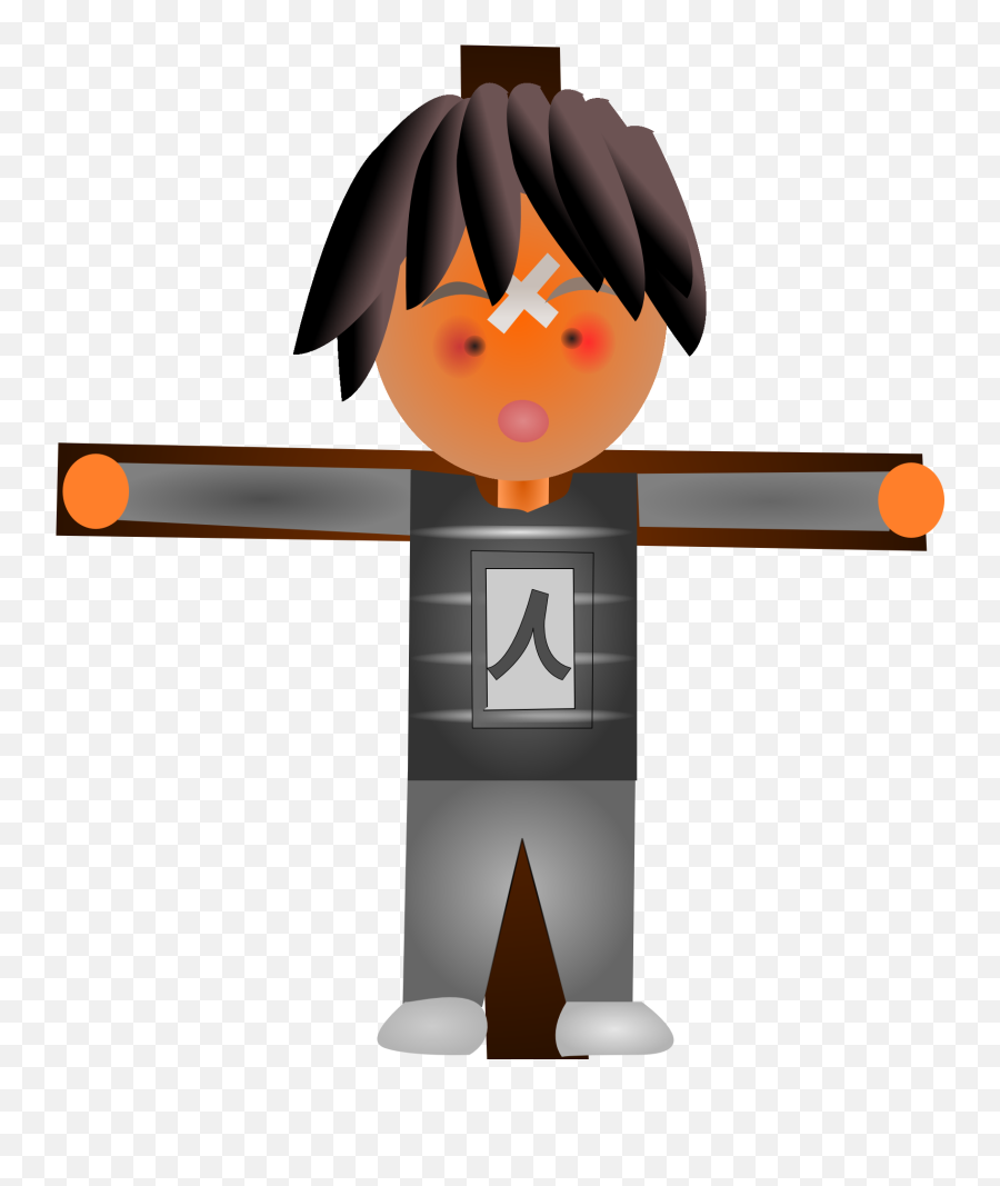 Crucified Jesus In The Anime Clipart - Jesus Anime Emoji,Anime Clipart