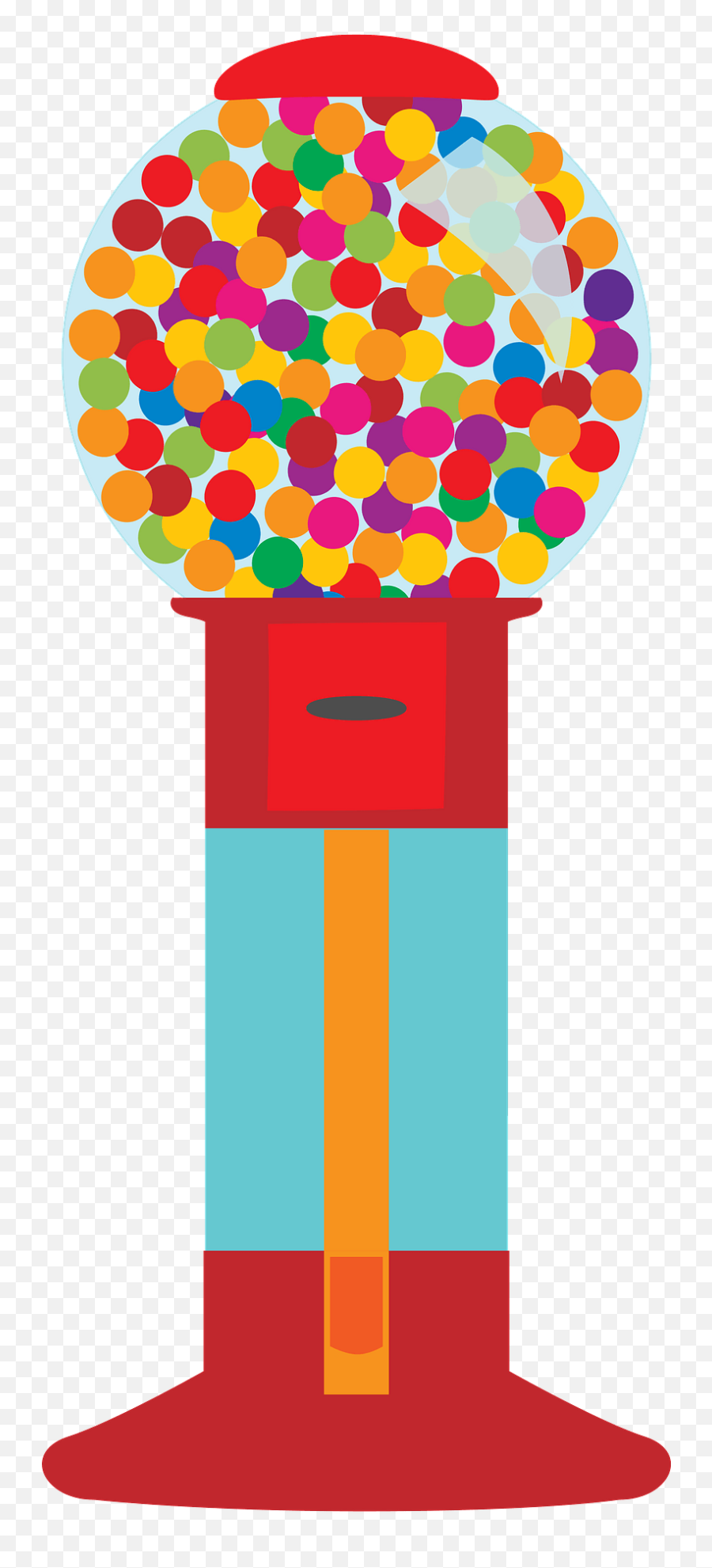 Gumball Machine Clipart - Gumball Machine Clipart Emoji,Gumball Machine Clipart