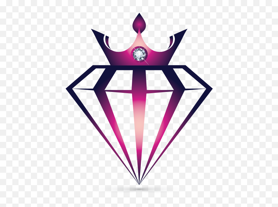 Online Jewelry Crown On Diamond Logo - Gold Jewelry Logo Png Emoji,Jewelry Logos