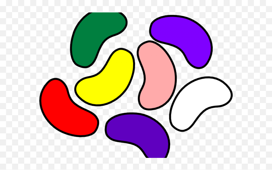 Jelly Bean Clipart Pinto Bean - Jelly Beans Animated Emoji,Bean Clipart