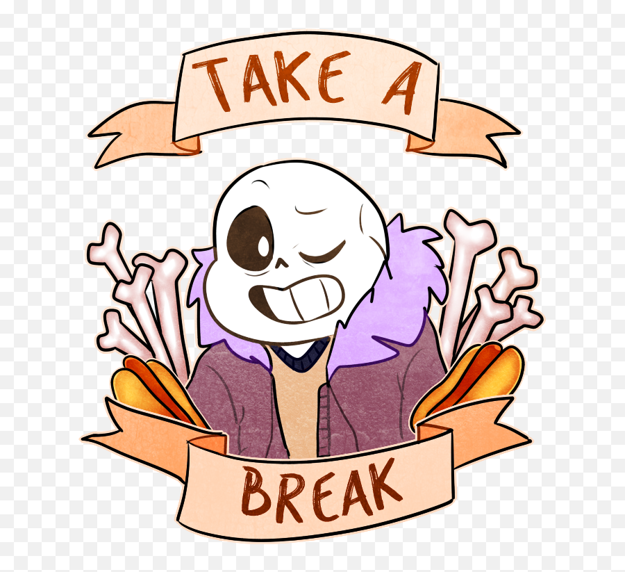 Transparent Take A Break Clipart - Sans Take A Break Emoji,Break Clipart