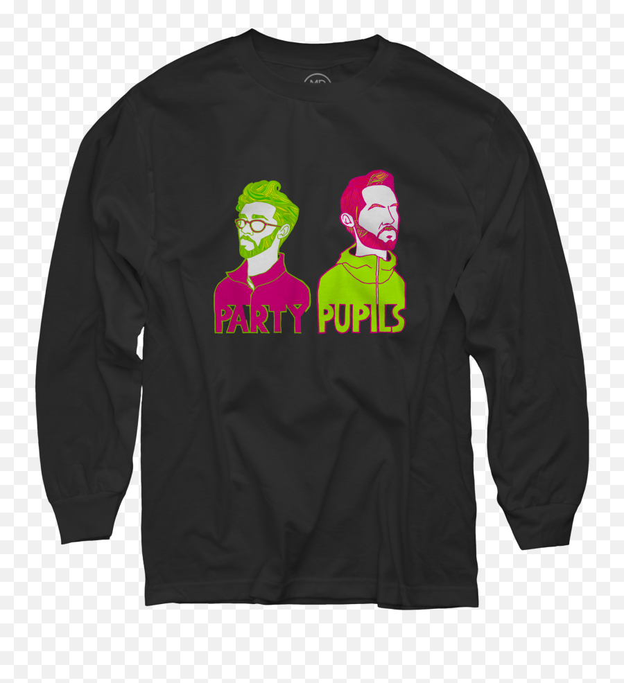Party Pupils Emoji,Neon Logo