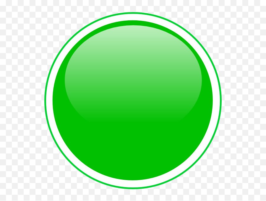 Green Button Icon Png Transparent Png - Transparent Green Dot Icon Emoji,Button Png