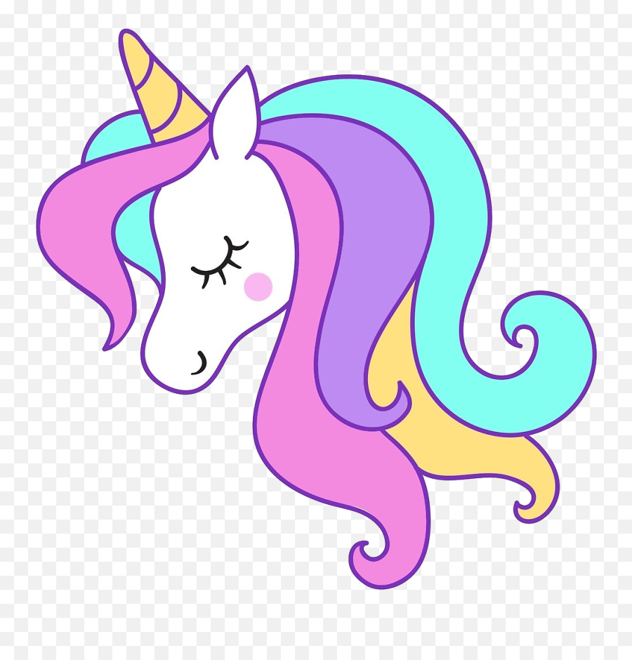 Unicorn Clip Art - Unicorn Clipart Png Emoji,Unicorn Clipart