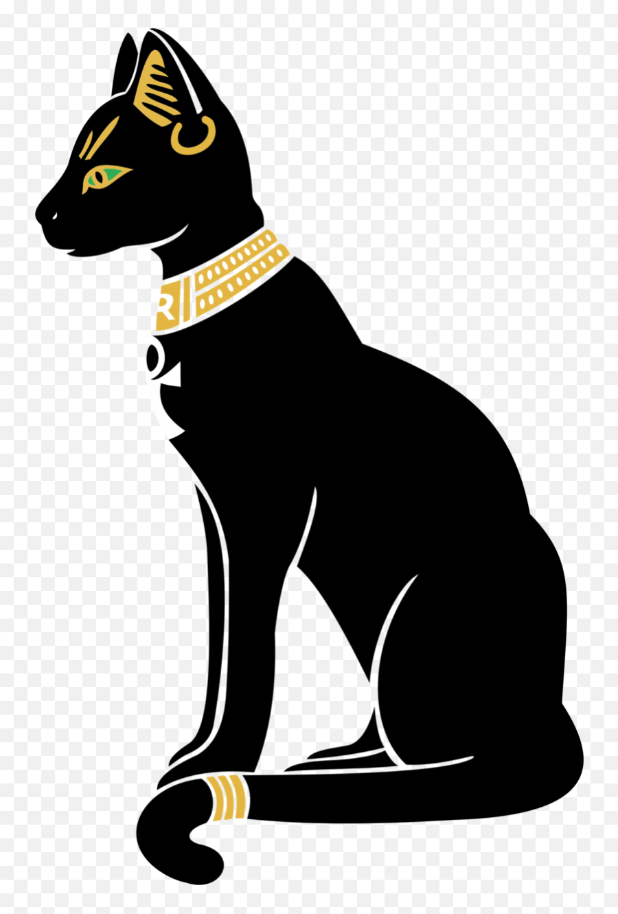 Ancient Egyptian Cats Clipart - Full Size Clipart 3678164 Drawing Ancient Egyptian Cat Emoji,Egyptian Clipart