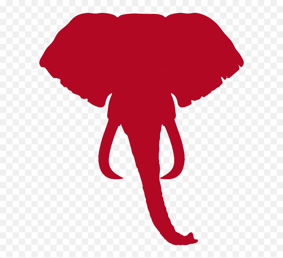 Red Elephant Content - Logo Red Elephant Emoji,Elephant Logo