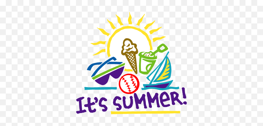 Summer School Clip Art School Closed - Summer Fun Emoji,Summer Clipart