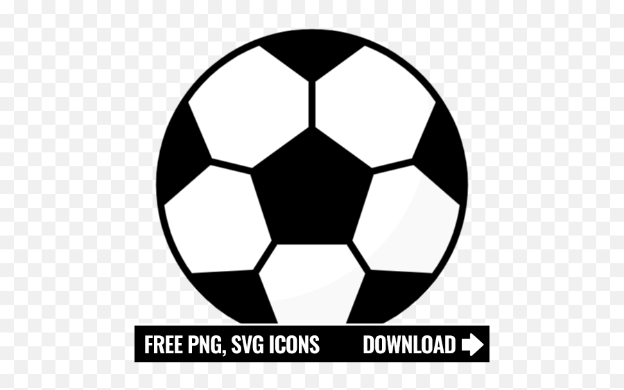 Soccer Ball Icon Svg Emoji,Soccer Ball Vector Png