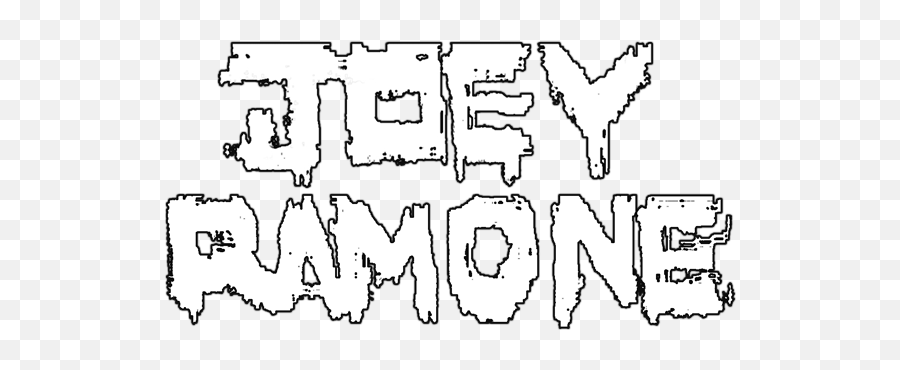 Joey Ramone Music Fanart Fanarttv - Dot Emoji,Ramones Logo