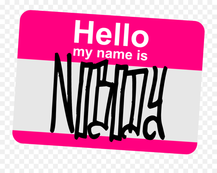 Hello My Name Is Nobody - No Wand Studios Emoji,Oxenfree Logo