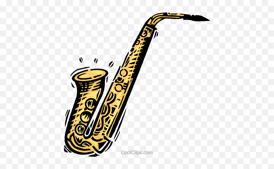Saxophone Royalty Free Vector Clip Art - Reed Emoji,Saxophone Clipart