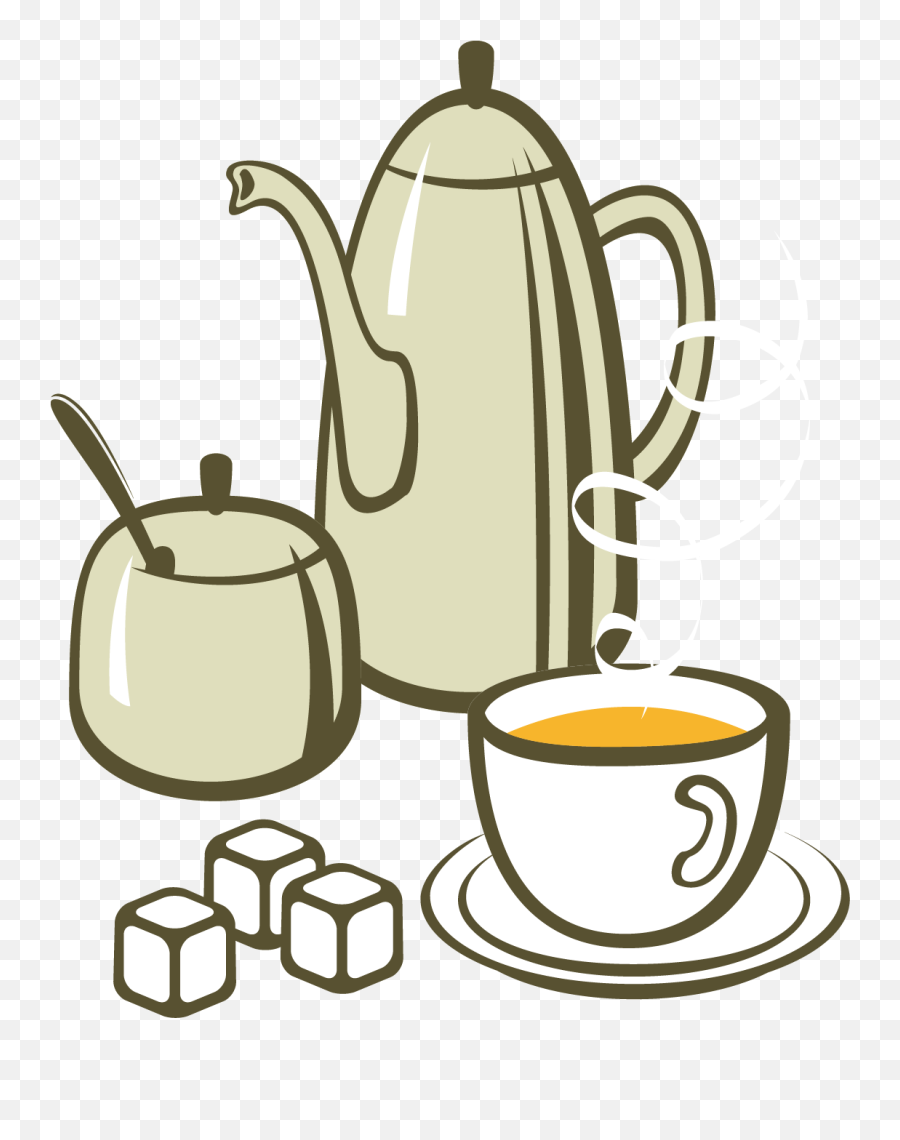 Coffee Clipart Tea Coffee Coffee Tea - Tea Coffee Clipart Emoji,Coffee Clipart