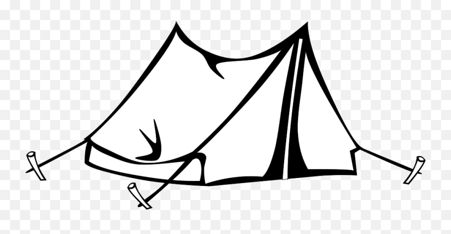 Camping Pictures Clip Art - Clipartsco Tent Clipart Black And White Emoji,Car Clipart Black And White