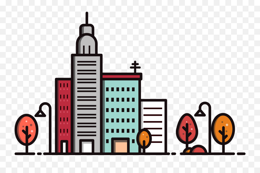 Buildings Clipart - Vertical Emoji,Buildings Clipart
