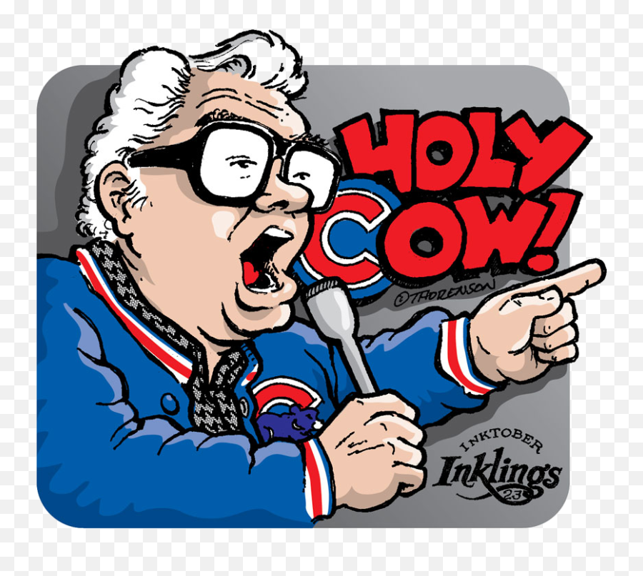 Chicago Cubs Win Clipart Free Cliparts - Harry Caray Holy Cow Emoji,Cubs Clipart