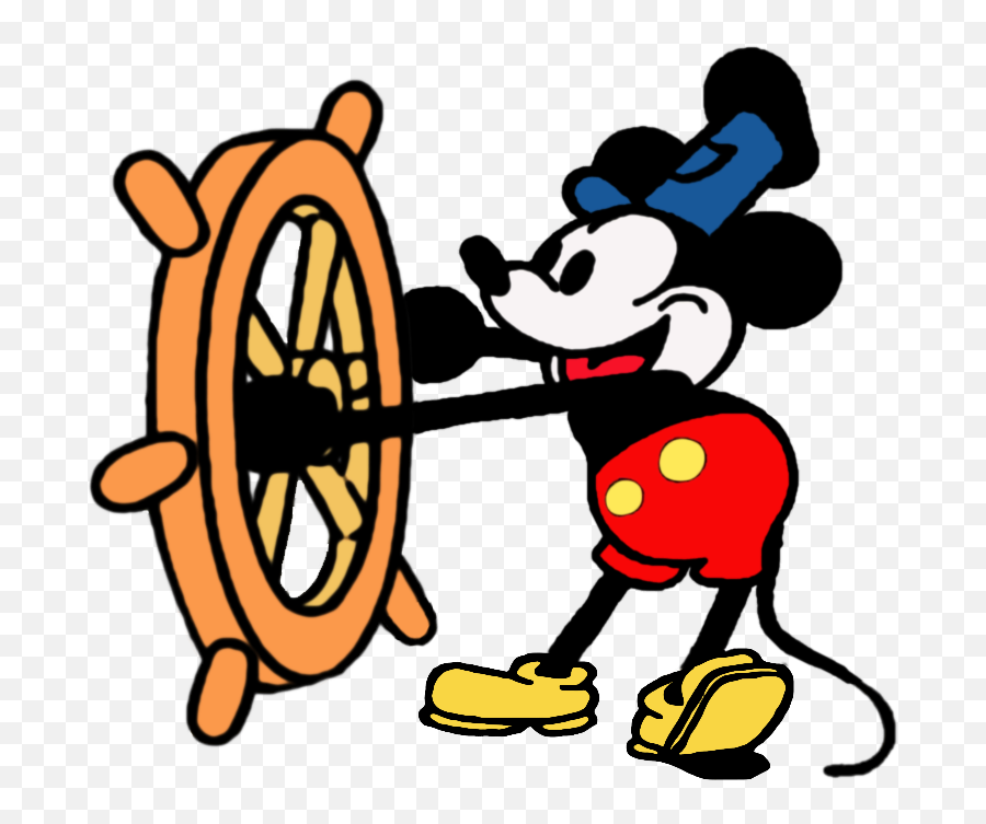 Download Steamboat Willie Hq Hd Repainted Mickey Mouse Patch - Steamboat Willie Emoji,Mickey Mouse Transparent