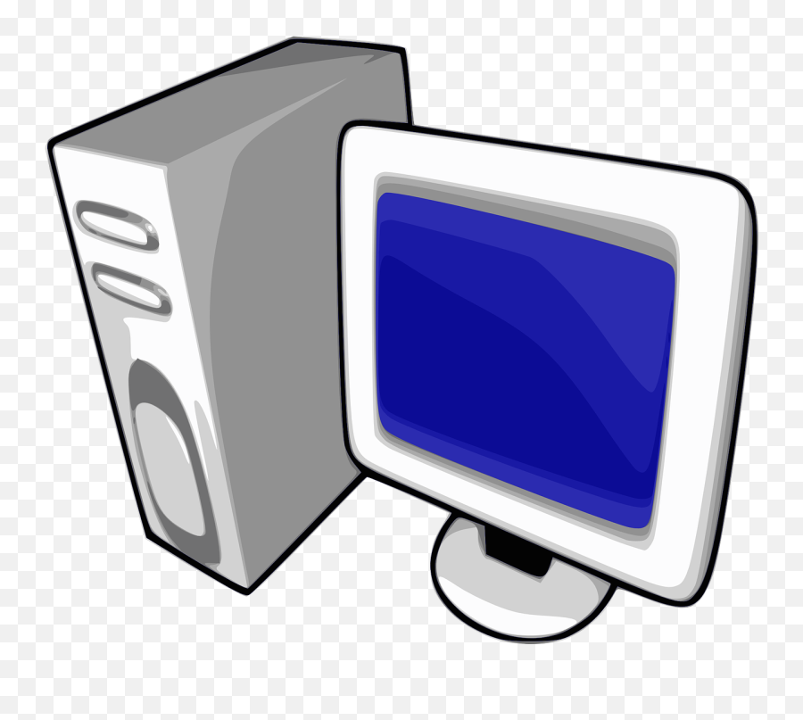 Computer Tower Monitor Screen Png Picpng - Copyright Free Images Computer Emoji,Computer Screen Png