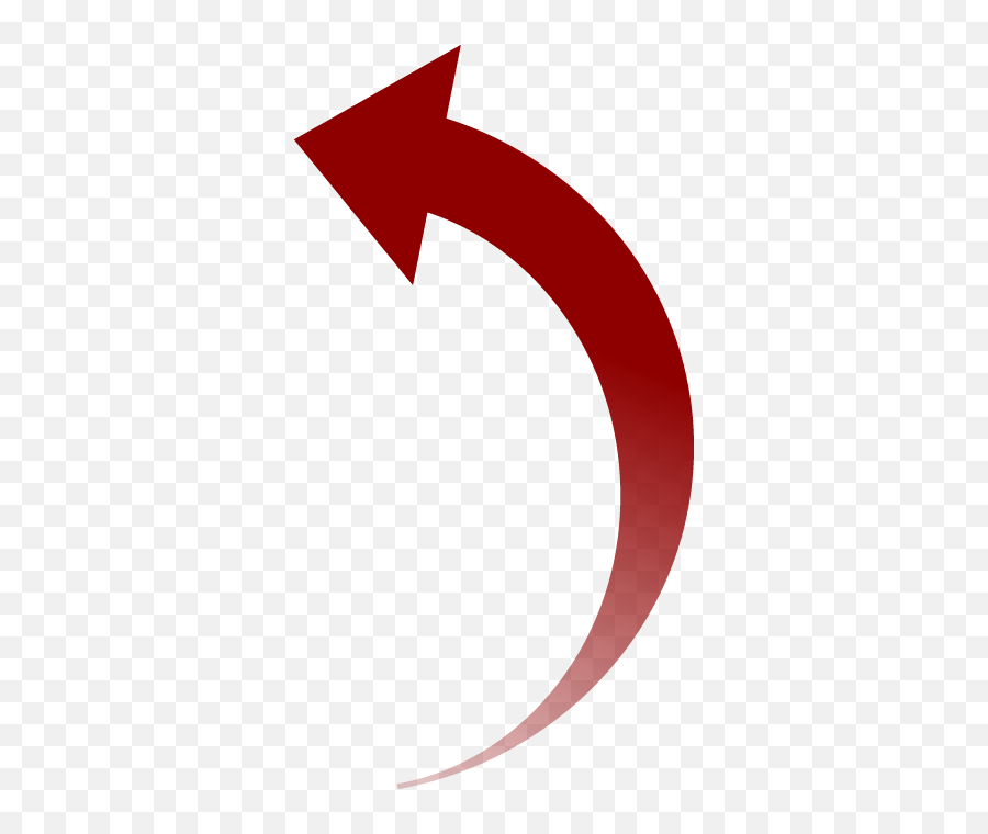 Curved Arrow Clipart - Curved Arrow Clipart Emoji,Arrow Clipart