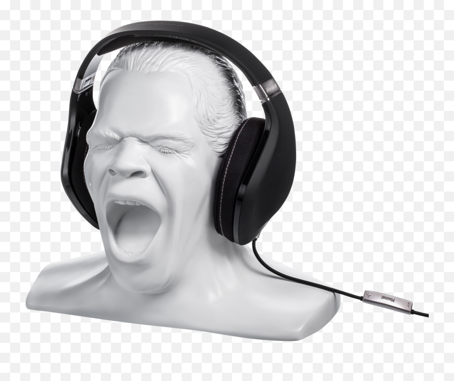 Scream Headphone Stand Headphone Accessories Addon Equip - Headphone Stand Emoji,Headset Png