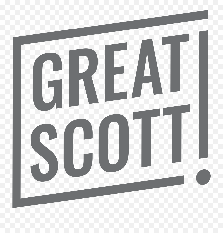 Great - Great Scott Logo Emoji,Scott Logo