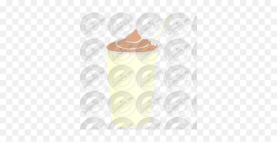 Smoothie Stencil For Classroom - Dessert Emoji,Smoothie Clipart