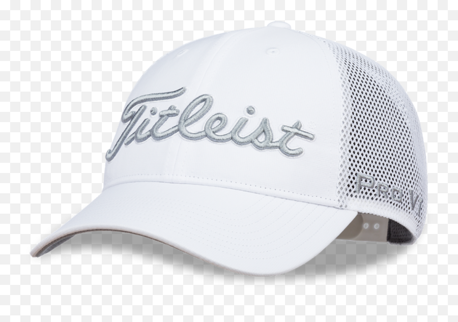 Tour Performance Mesh White Hat - For Baseball Emoji,White Hat Png