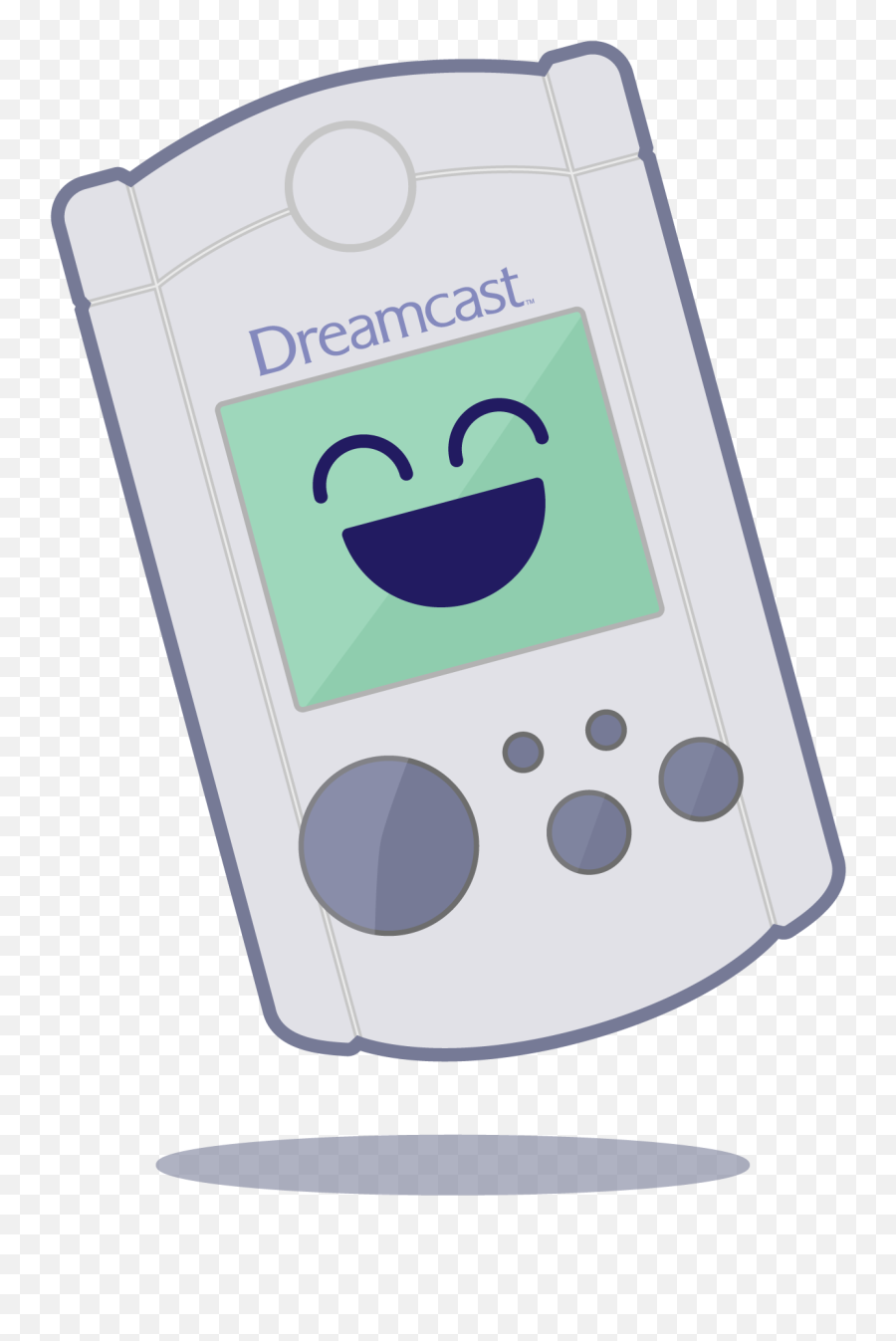 Made A Vmu For You All Dreamcast - Portable Electronic Game Emoji,Sega Dreamcast Logo