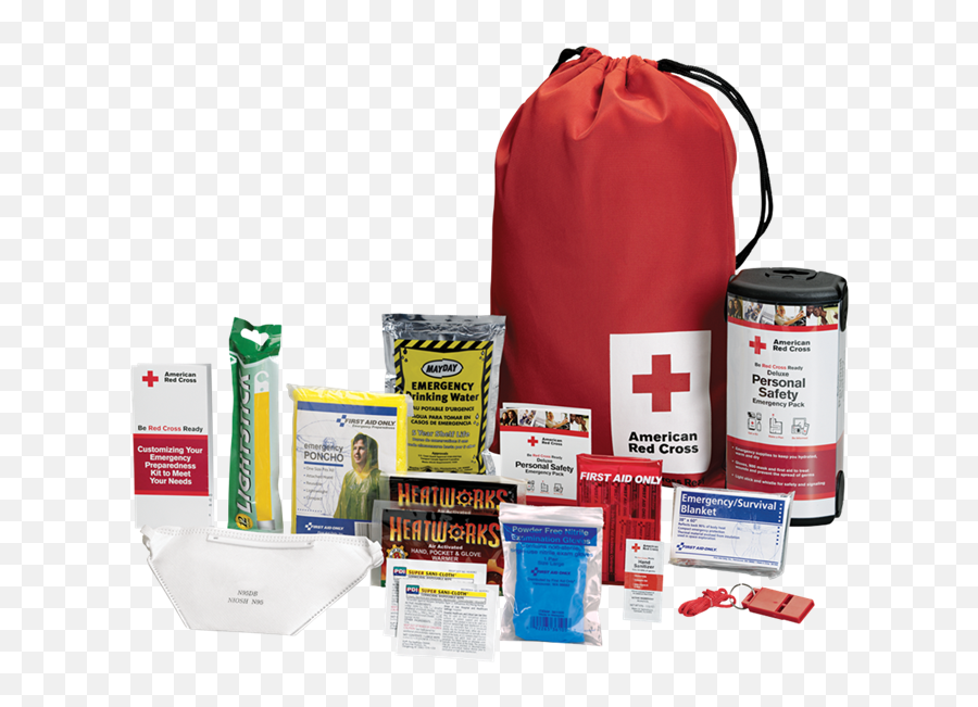 Download Be Red Cross Ready - Tsunami First Aid Kit Png First Aid Only American Red Cross Emoji,First Aid Kit Clipart