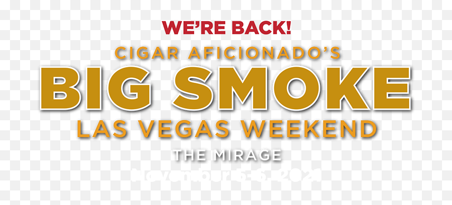 Cigar Aficionadou0027s Big Smoke Las Vegas - Language Emoji,Cigar Smoke Png