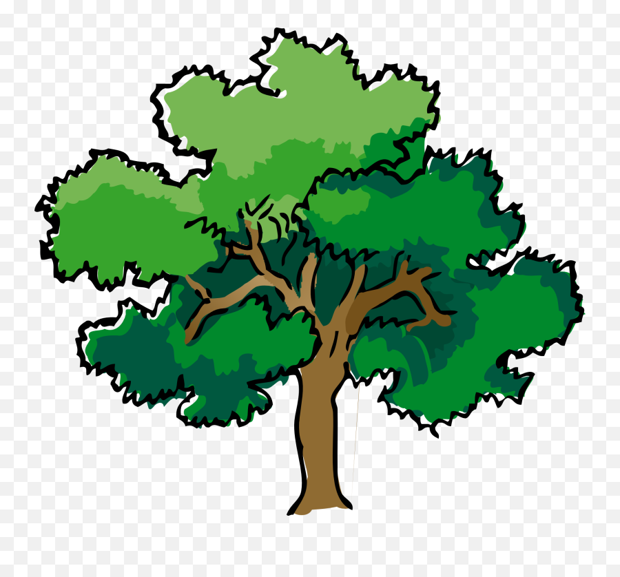 Free Trees Clipart Pictures - Oak Tree Clip Art Emoji,Tree Clipart